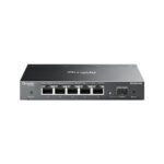 Omada 5-Port 2.5GBASE-T Easy Managed Switch with 1 10GE SFP+ Slot (ES206X-M2)