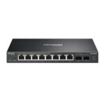 Omada 8-Port 2.5G BASE-T Easy Managed Switch with 2 10GE SFP+ Slots (ES210X-M2)