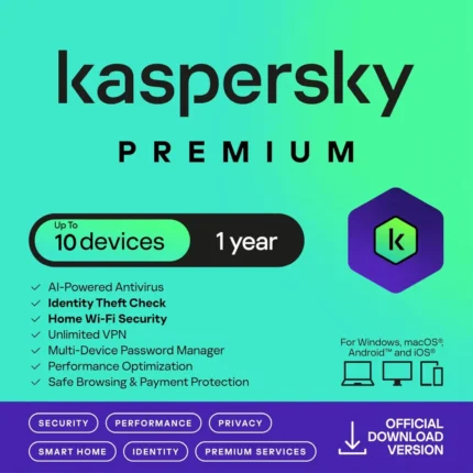 kaspersky premium 1 year