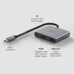 UH3020C USB Type-C 3-in-1 Hub - Image 3
