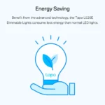 Tapo L520E Smart Wi-Fi Light Bulb, Daylight & Dimmable - Image 4