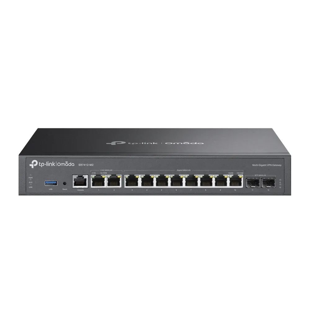 Omada (ER7412-M2) Multi-Gigabit VPN Gateway