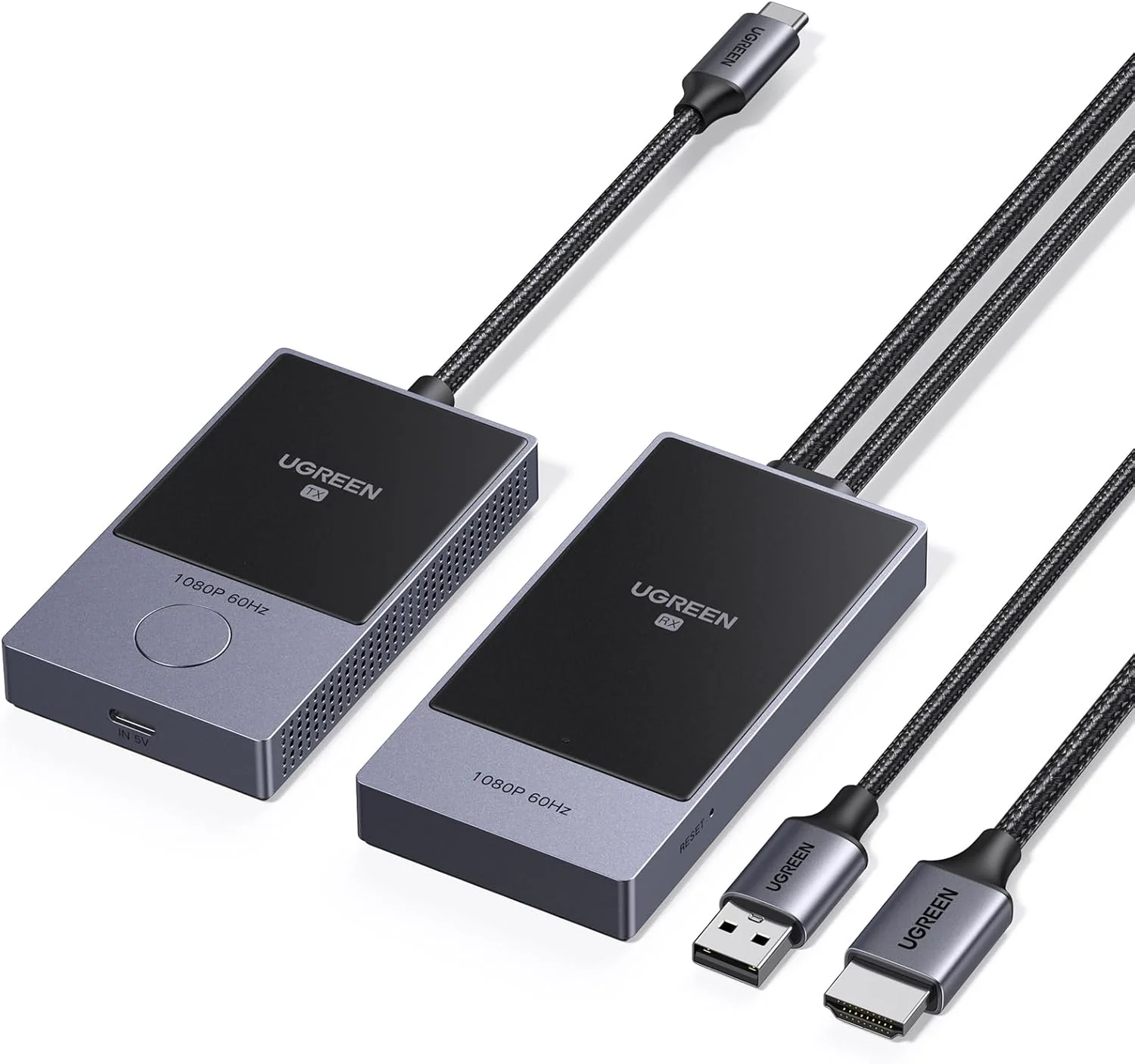 UGREEN Wireless HDMI Extender, Video Transmitter Receiver Kit