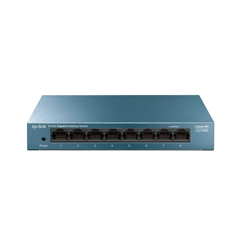 LS108G_UN_1.0_overview_01_large_1560908895882b LS108G 8-Port 10/100/1000Mbps Desktop Switch - Image 1