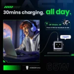 UGREEN UNO RG 65W 2C1A ROBOTGAN Fast Charger - Image 4