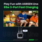 UGREEN UNO RG 65W 2C1A ROBOTGAN Fast Charger - Image 3