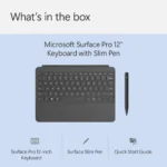 Microsoft Surface Pro 12 Keyboard & Pen Bundle Slate (EP2-33047) - Image 11
