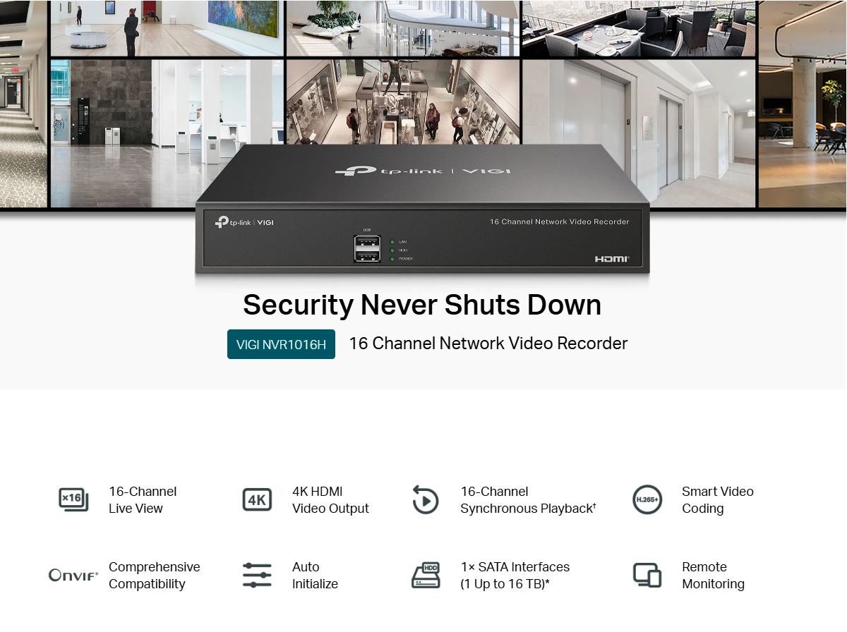 VIGI NVR1016H Overview1